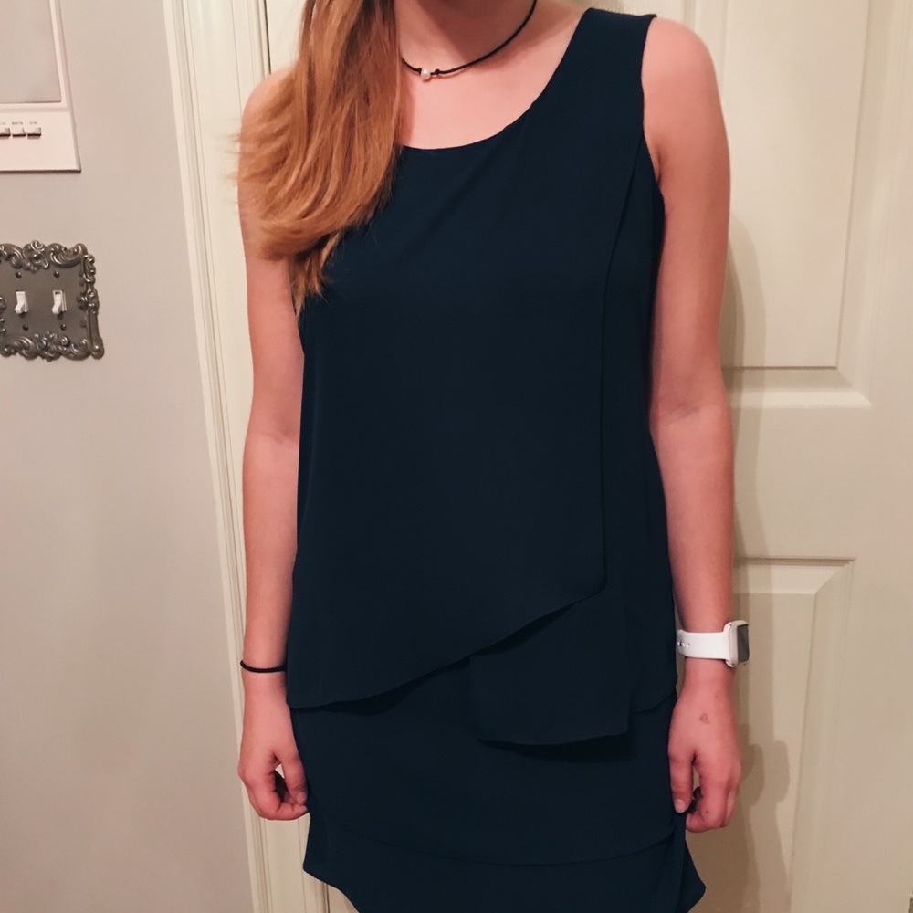 BCBG navy dress
